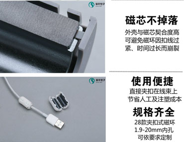 扣式磁環(huán)為什么可以吸收損耗？